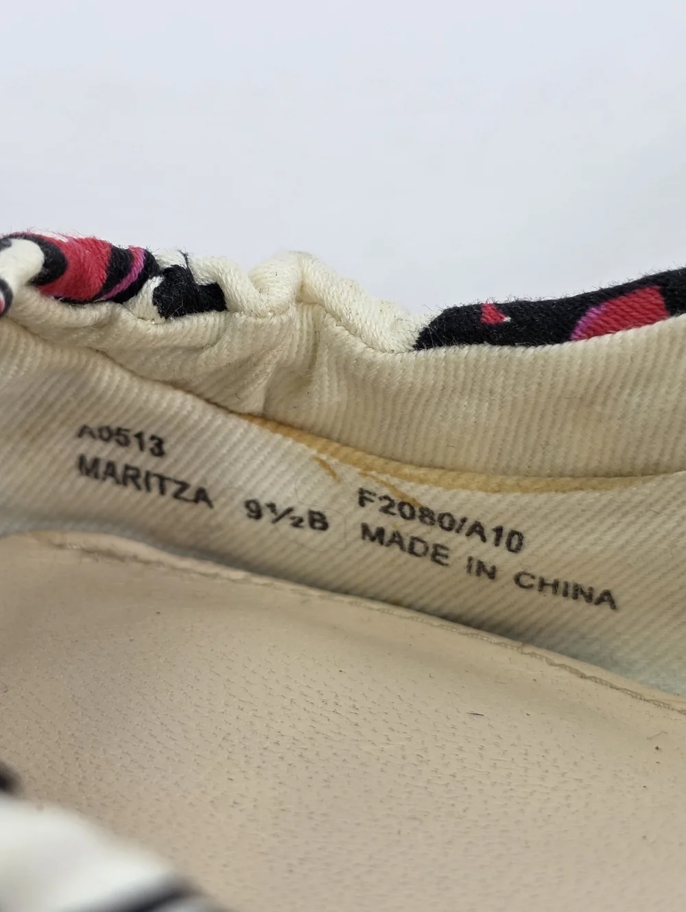Coach Women's Maritza Wedge Espadrilles Multicolor Floral Bow Tye Back Size 9.5B